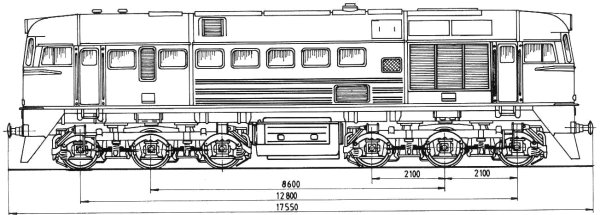 М62 тепловоз чертеж