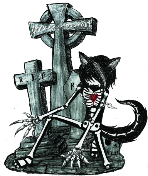 Маленькие готические рисунки