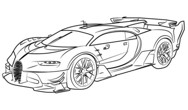 Chevrolet Camaro раскраска