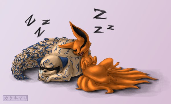 Наруто курама и Шукаку