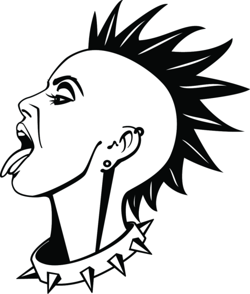 Панк эскизы