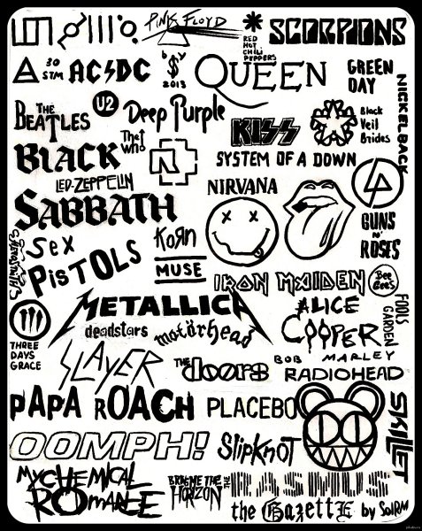 Названия рок групп