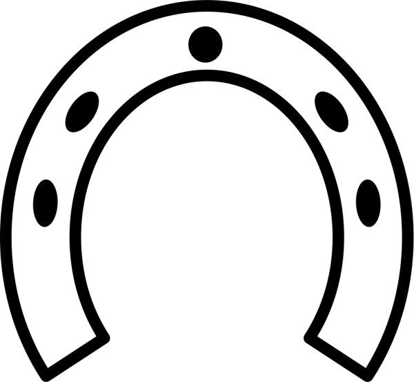 Подкова шаблон