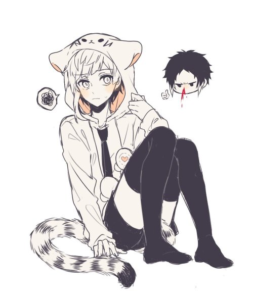 Атсуши Накаджима арт милый