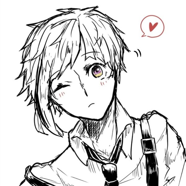 Ацуши раскраска