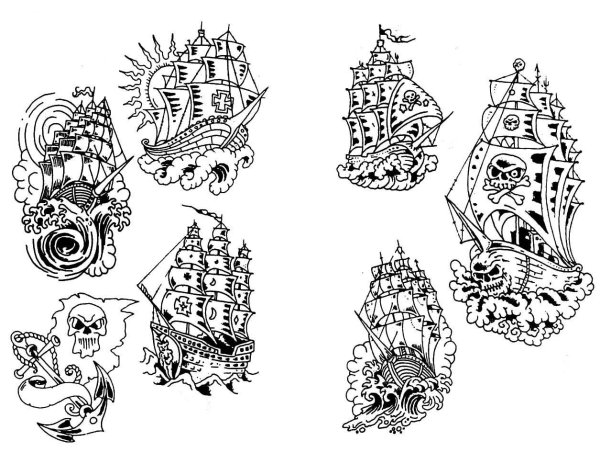 Маркер черный