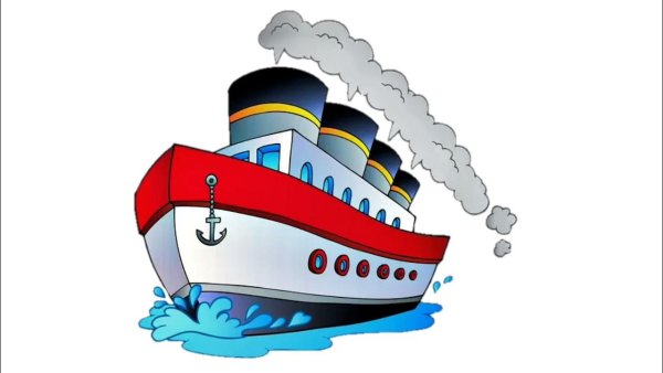 Пароход для детей