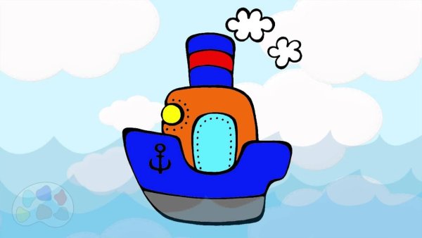 Пароход для детей