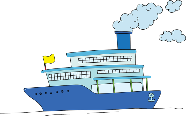 Пароход для детей