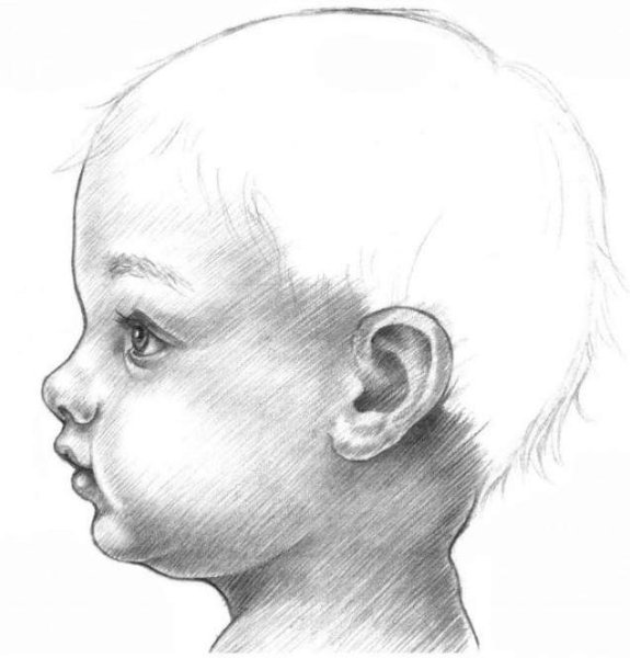 Ребенок в профиль