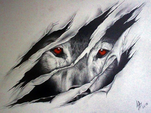 Временная тату гелевой ручкой