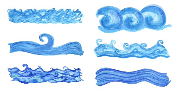 Волна рисунок