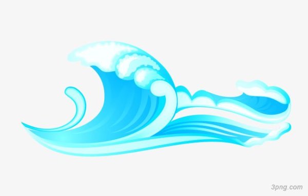 Волны из мультика