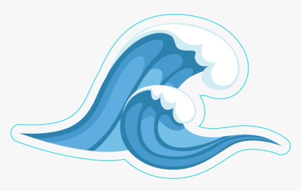 Emoji волна