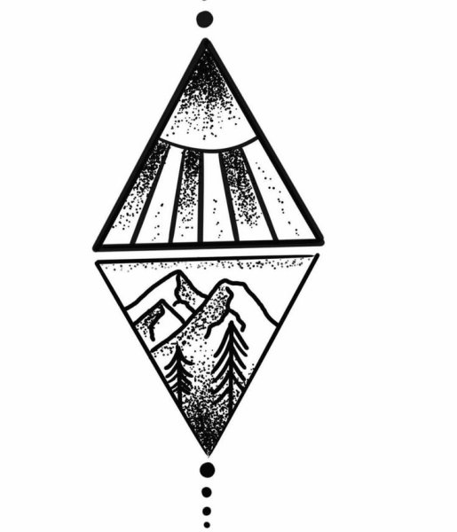 Треугольник эскиз