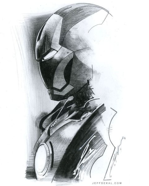 Глаз ручкой