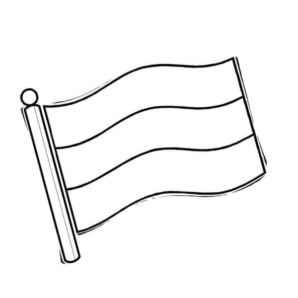 Флаг раскраска