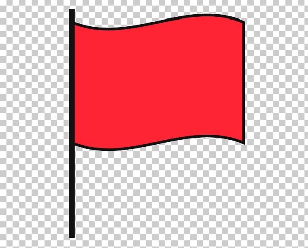 Флажки нарисованные