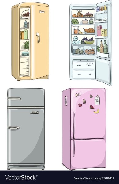 Холодильник эскиз