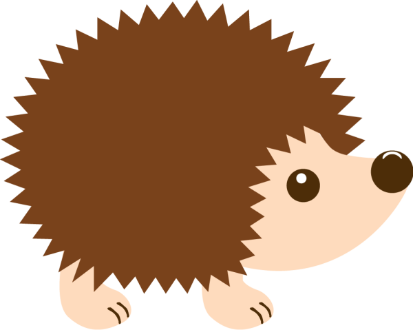 Ежик мультяшный