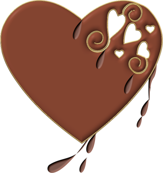 Шоколадное сердце