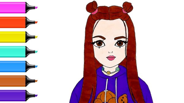 Валя портрет