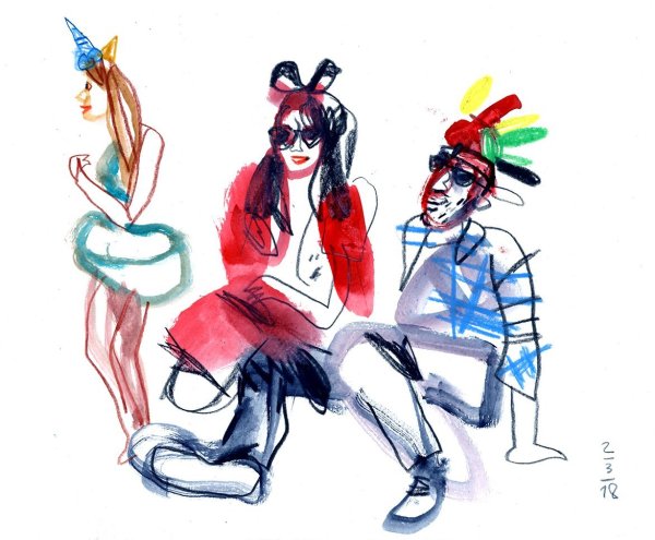 Раскраска Валя карнавал