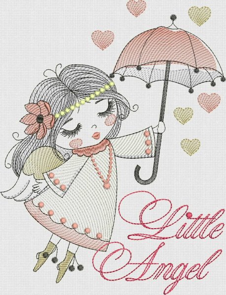 Маленькие модники рисунок