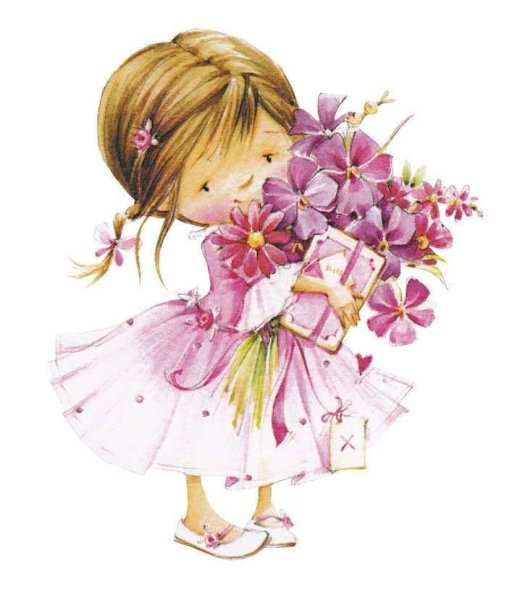 Мультяшные девочки принцессы