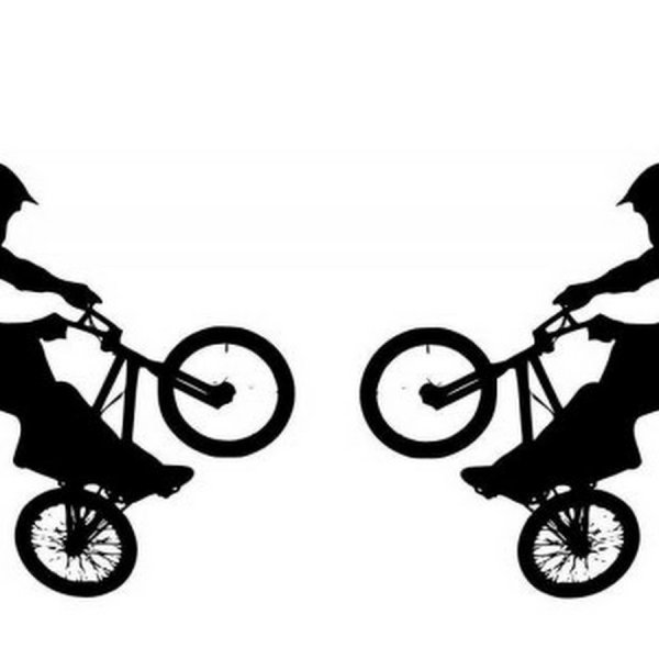BMX силуэт