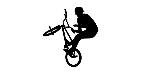 BMX силуэт