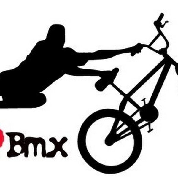 BMX трафарет
