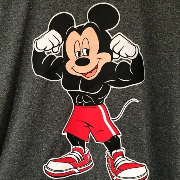 Накуренный Микки Маус