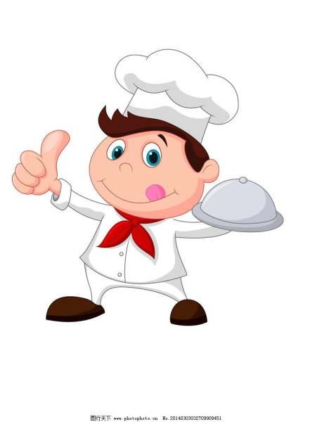 Рисунок поваренка для детского сада