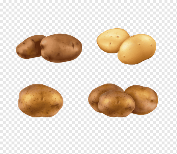 Картошка неочищенная