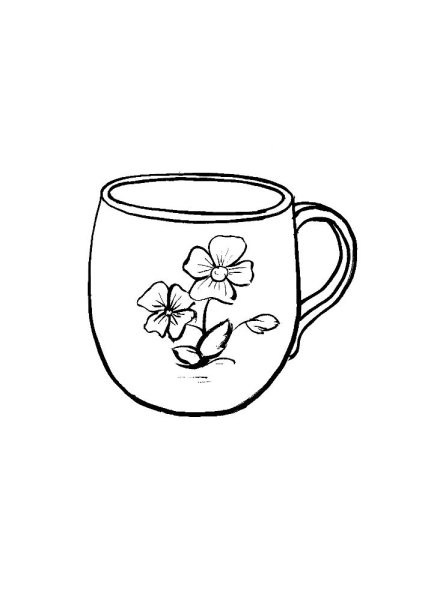 Кружка раскраска для детей