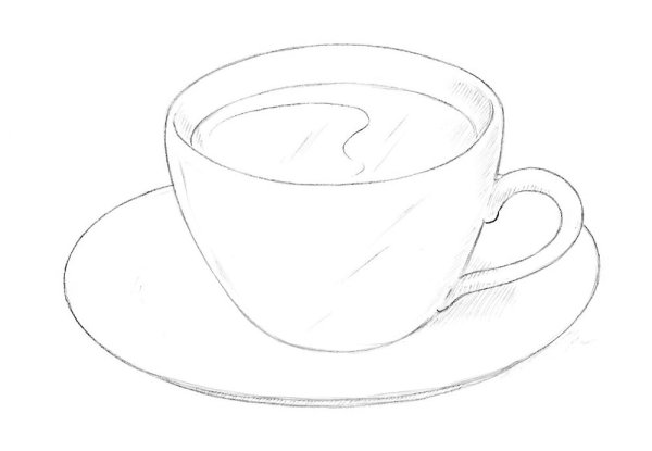 Рисунок кружки