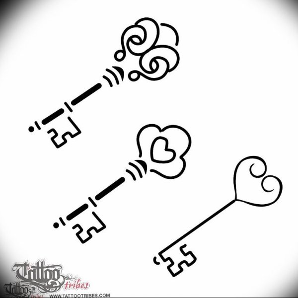 Ключ рисунок