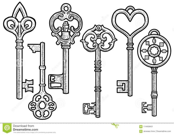 Ключ раскраска