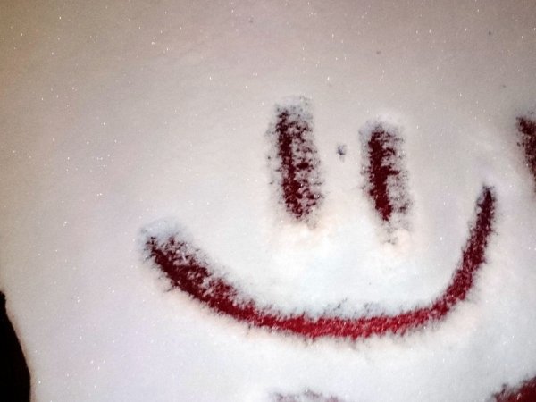 Круги на снегу