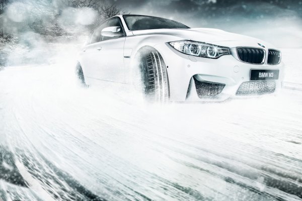 Рисование на снегу