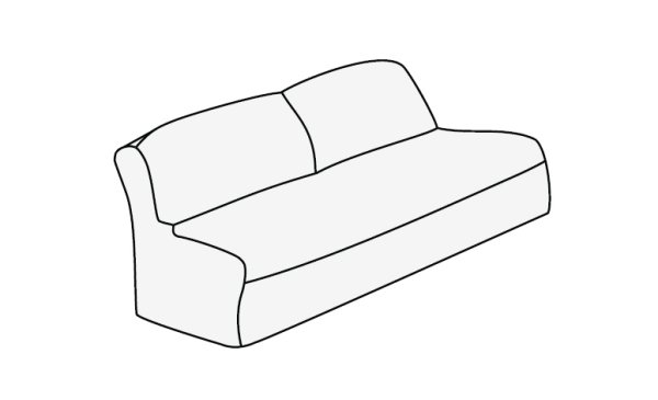 Диван рисунок