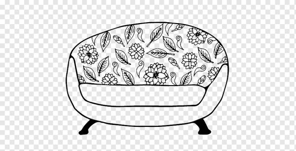 Нарисовать диван