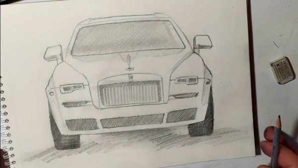 Нарисовать Роллс Ройс