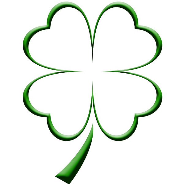 Четырехлистный Клевер контур