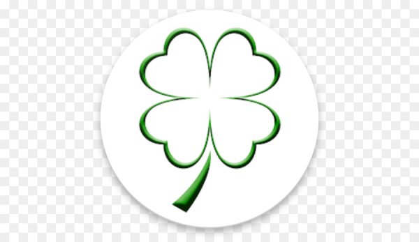 Эмблема Клевер четырехлистный