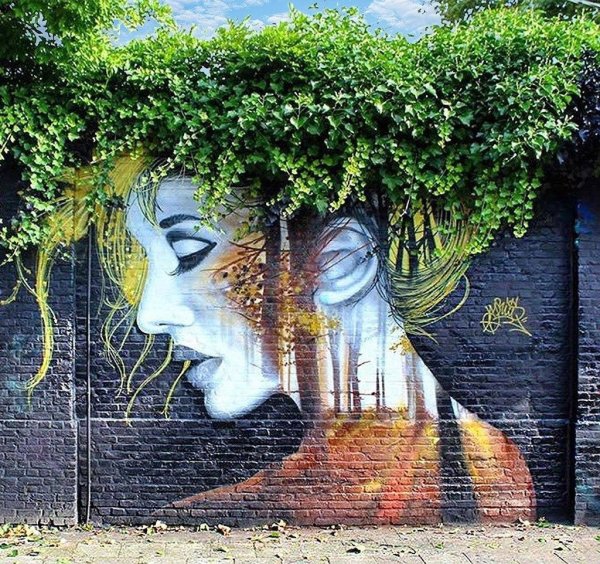 Граффити природа