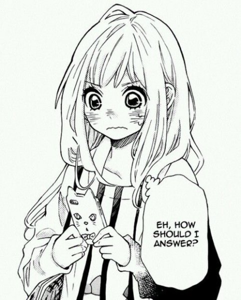 Милые тян из манги