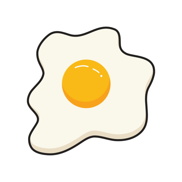 Яичница для распечатки