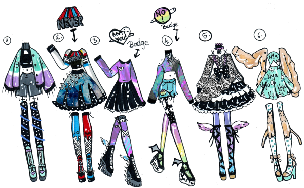 Крутая одежда для рисования